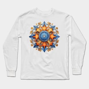 Mandala Ocean Long Sleeve T-Shirt